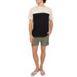 Camiseta Masculina Quiksilver Live Wire Areia-Q461A0385- -4-